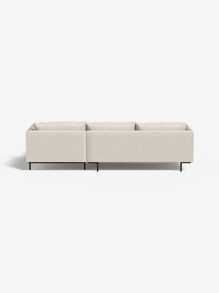 MADE.COM Pax Boucle Off White Harlow Right Hand Facing Corner Sofa - Image 2 of 4