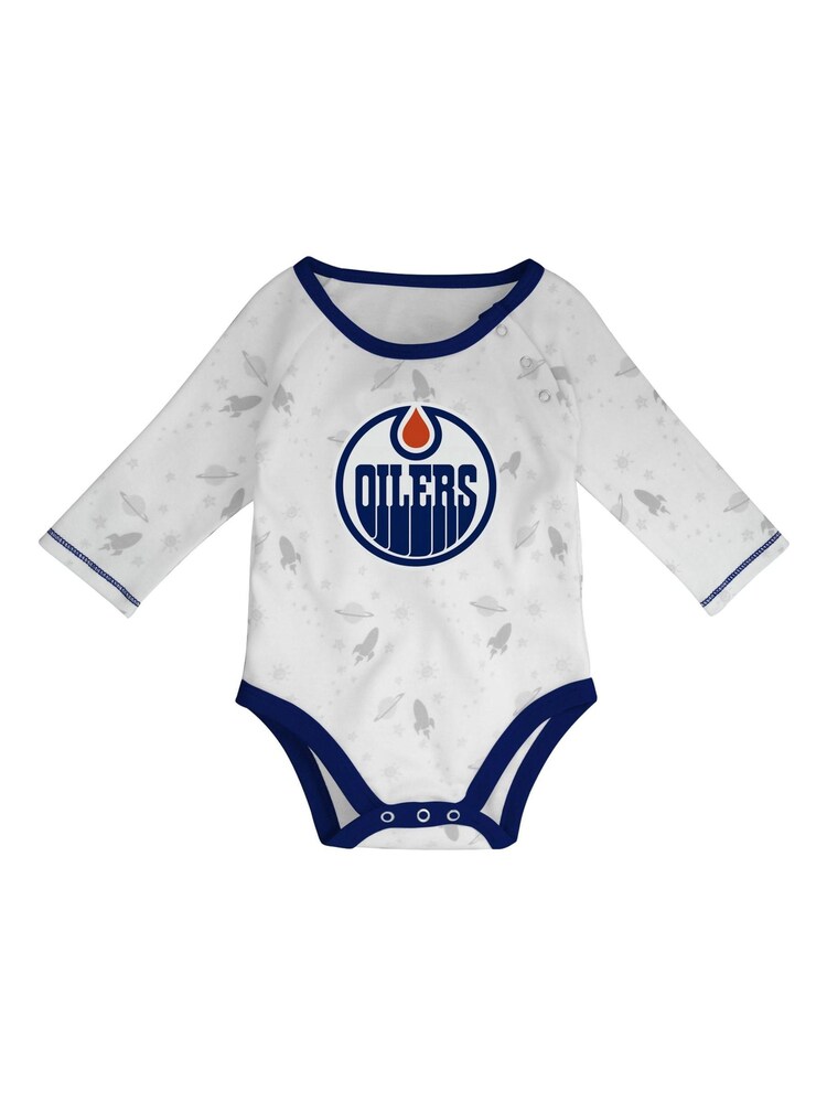 Adidas Nhl Edmonton Oilers Dream Team Krabbelhose und Mütze im 3-teiligen Set - Bild 2 von 4