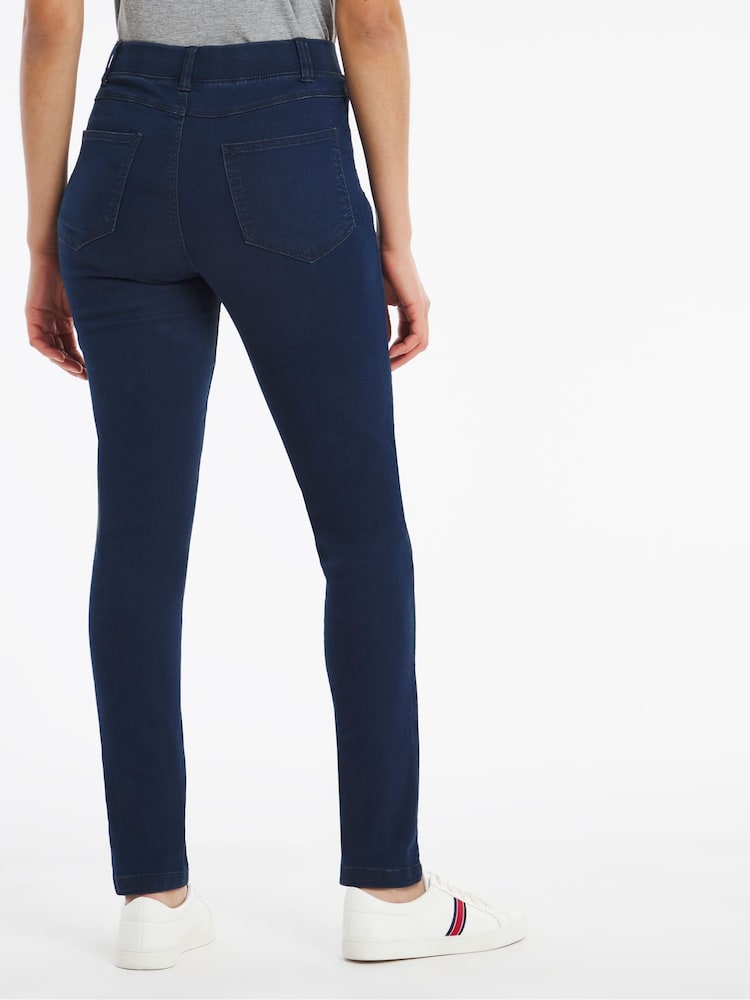 Simply Be Blue Erin Bootcut Jeggings - Image 2 of 5