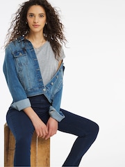 Simply Be Blue Erin Bootcut Jeggings - Image 4 of 5