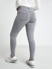 Simply Be Grey 24/7 Blue Skinny Jeans - Image 2 of 5