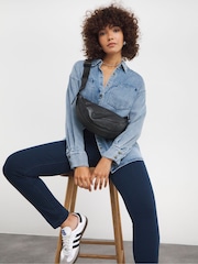 Simply Be Dark Indigo Blue Bella Slim Leg Jeggings - Image 1 of 5