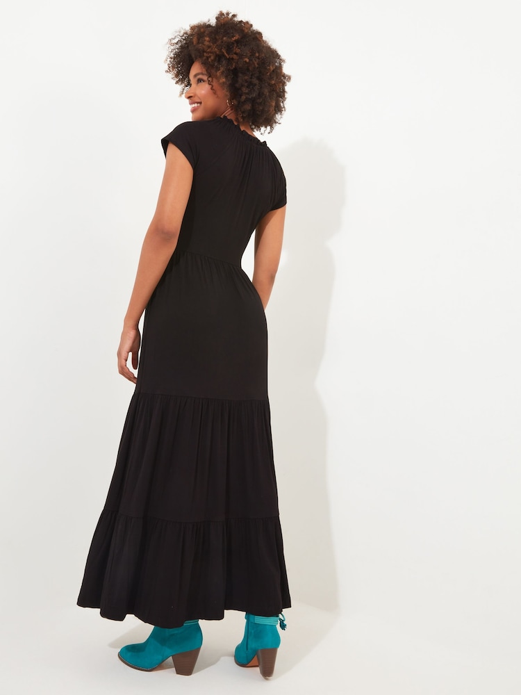 Joe Browns Black Tassel Tie Boho Maxi Dress - Image 2 of 5