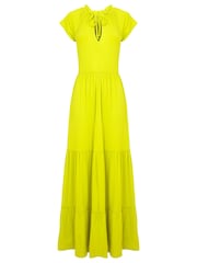 Joe Browns Green/Yellow Tassel Tie Boho Maxi Dress - Image 5 of 5