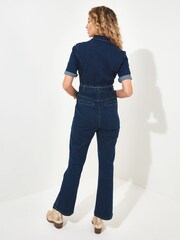 Joe Browns Blue Dixie Denim Jumpsuit - Image 2 of 6