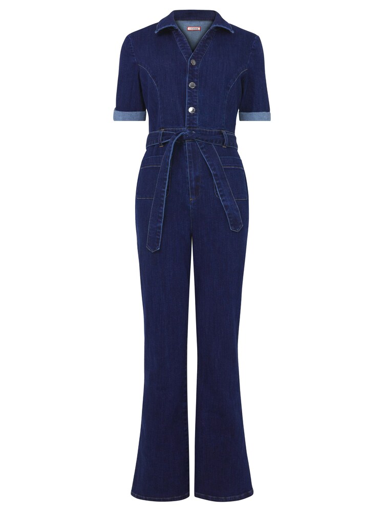 Joe Browns Blue Dixie Denim Jumpsuit - Image 6 of 6