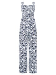 Joe Browns Grey Monochrome Floral Jersey Jumpsuit - Image 5 of 5
