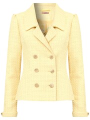 Joe Browns Yellow Retro Cropped Blazer - Image 8 of 8