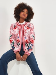 Joe Browns Boutique Steppjacke mit Blumenstickerei - Bild 5 von 7