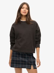 Superdry Blue Check Mini Skirt - Image 1 of 4