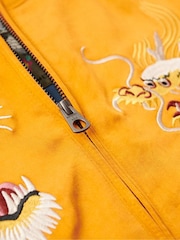 Superdry Orange Suikajan Embroidered Bomber Jacket - Image 5 of 6