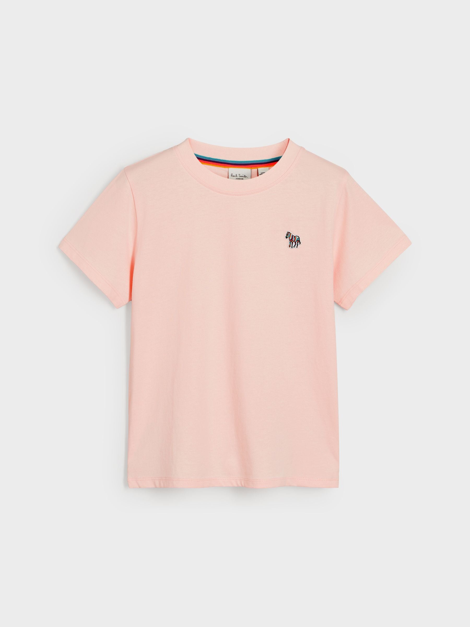 Buy Paul Smith Junior Girls Pink Signature 100% Cotton T