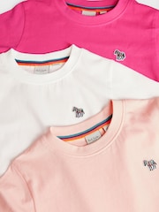 Paul Smith Junior Signature 100% Cotton Majica 3 Pack - Slika 6 iz 7