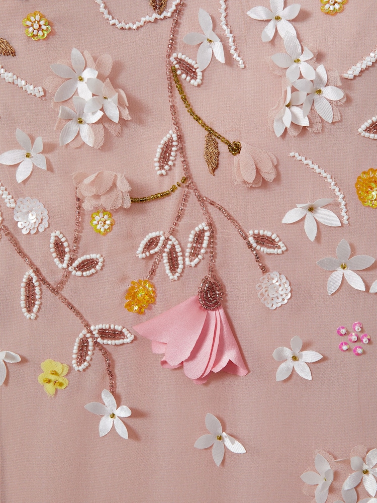 Raishma Embellished Floral Maxi Dress - Image 5 of 5