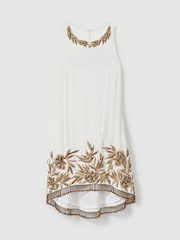 Raishma Embroidered Tassel Mini Dress - Image 2 of 5