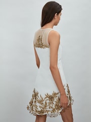 Raishma Embroidered Tassel Mini Dress - Image 4 of 5