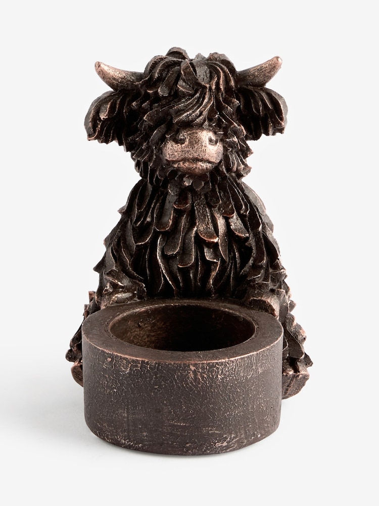 Porte-bougie chauffe-plat Hamish The Highland Cow - Image 4 of 5