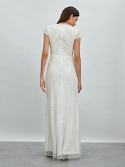 Raishma Floral Beaded Maxi Dress - Image 4 of 5