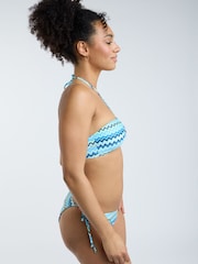 Boux Avenue Blue Nissi Tie Side Bikini Bottoms - صورة 2 من 3