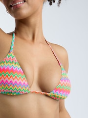 Boux Avenue Multi Laguna Triangle Bikini Top - Image 3 of 3