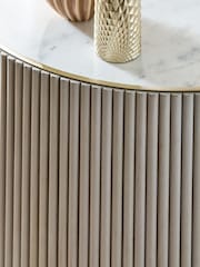 Light Grey Valencia Mango Wood Coffee Table - Image 2 of 5