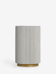 Light Grey Valencia Marble and Mango Wood Side Table - Image 5 of 7
