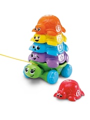 Leapfrog Toys Green Stacking Shells Turtle - Image 2 of 3