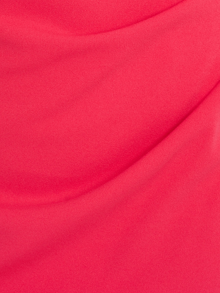 Adrianna Papell Pink Knit Crepe Short Dress - Image 7 of 7