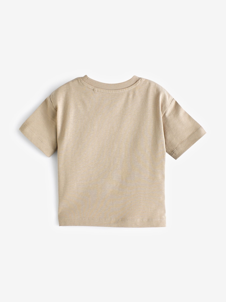 Neutral Tiger 100% Cotton Short Sleeve Character T-Shirt (3mths-7yrs) - Image 5 of 6
