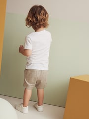 White Transport Short Sleeve T-Shirt (3mths-7yrs) - Image 4 of 7