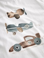 White Transport Short Sleeve T-Shirt (3mths-7yrs) - Image 7 of 7