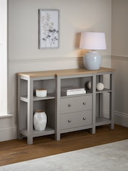 Grey Malvern Console Table - Image 1 of 8