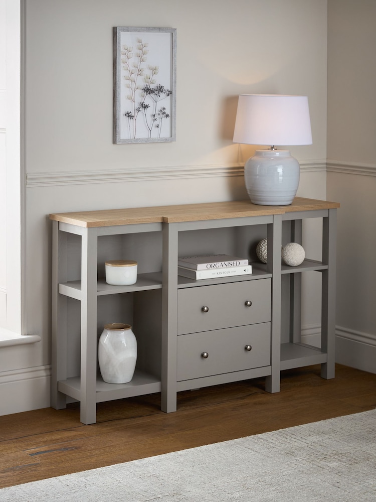 Grey Malvern Console Table - Image 1 of 8