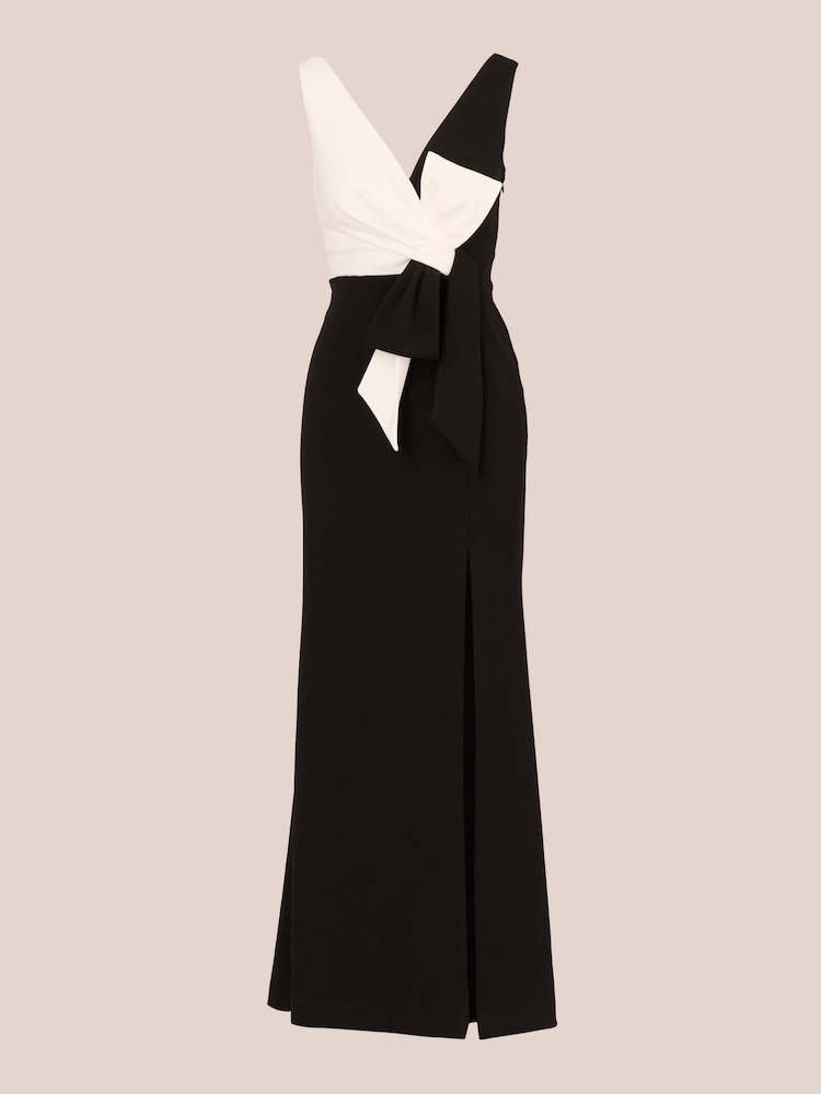 Adrianna Papell Pink Two-Tone Evening Gown - Image 6 of 6 Adrianna Papell Pink Two-Tone Evening Gown - Image 6 of 6