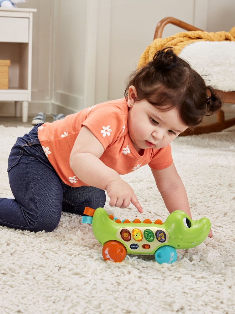 VTech Blue Squishy Spikes Alligator - Image 1 of 4 VTech Blue Squishy Spikes Alligator - Image 1 of 4