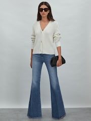 Paige Charlie Flare High Rise Jeans - Image 1 of 5