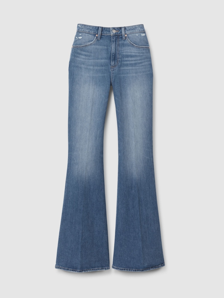 Paige Charlie Flare High Rise Jeans - Image 2 of 5