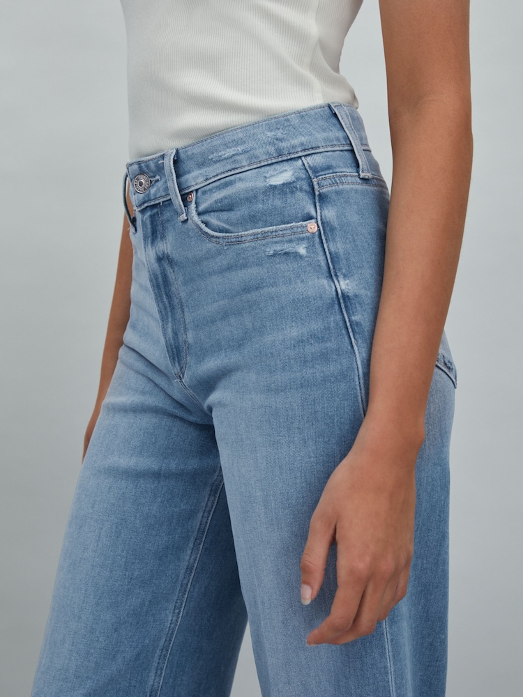Paige Anessa Flared Cropped Jeans - Image 3 of 5