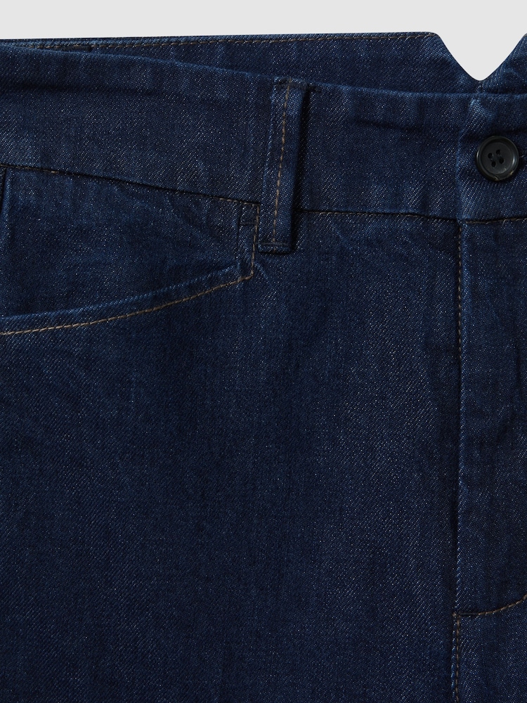 Paige High Rise Wide Leg Jeans - Image 6 of 6