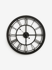 Black 75cm Bobbin Wall Clock - Image 5 of 6