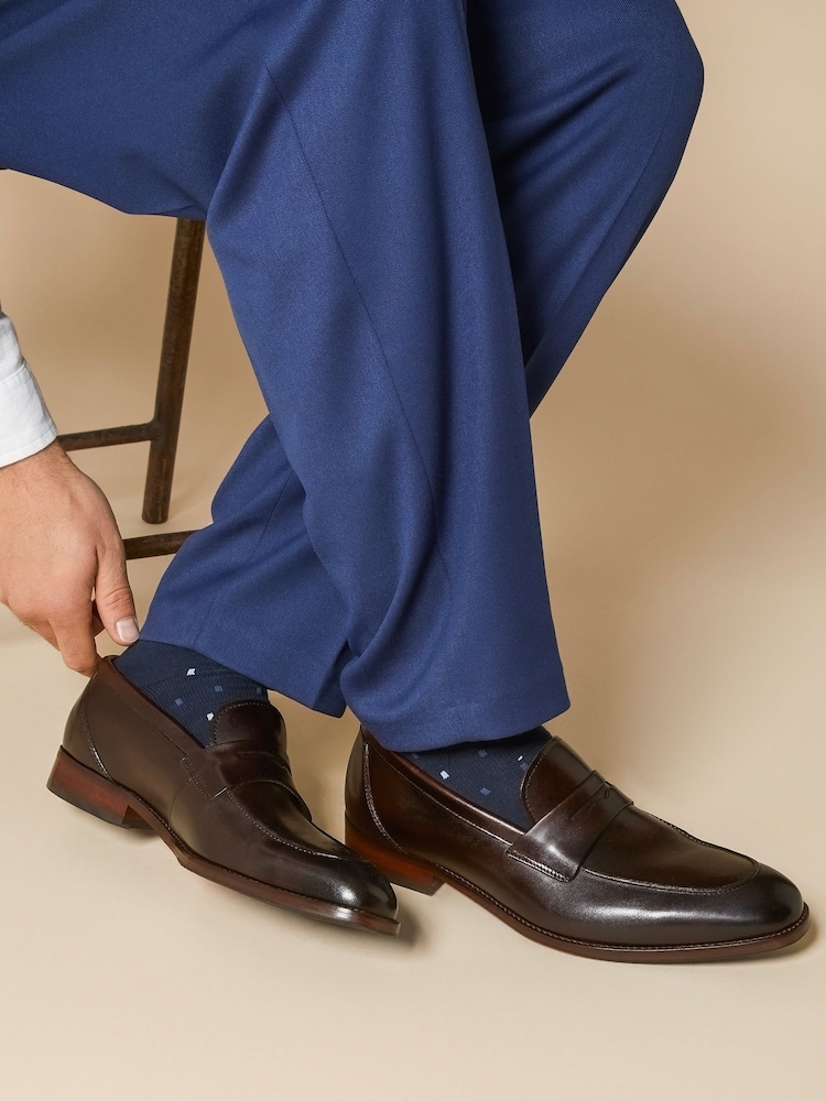 Jones Bootmaker Leather Penny Loafers - Image 1 of 6