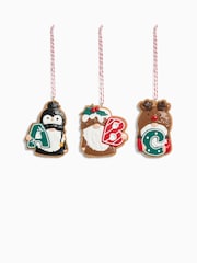 Red Gonk Alphabet Christmas Bauble - Image 3 of 6