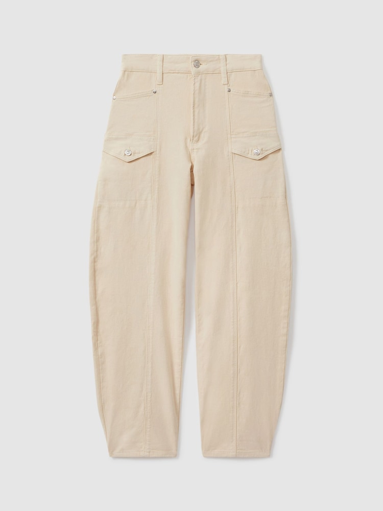 Paige Barrel Leg Jeans - Image 1 of 5