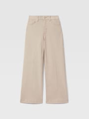 Soft Sand - Paige Flared Cropped Jeans - Imagen 2 de 6