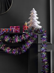 Multi 3 Metre Christmas Tinsel Decoration - Image 1 of 3