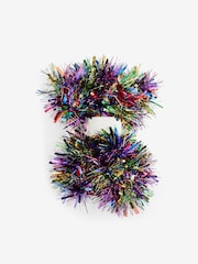 Multi 3 Metre Christmas Tinsel Decoration - Image 3 of 3