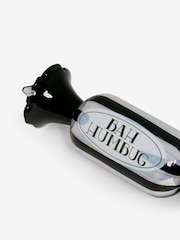 Monochrome Bah Humbug Glass Christmas Bauble - Image 4 of 4