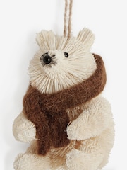 Natural Bear Christmas Bauble - Image 4 of 4