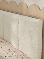 Casual Boucle Natural Oyster Kids Marlow Drawer Upholstered Frame - Image 3 of 8