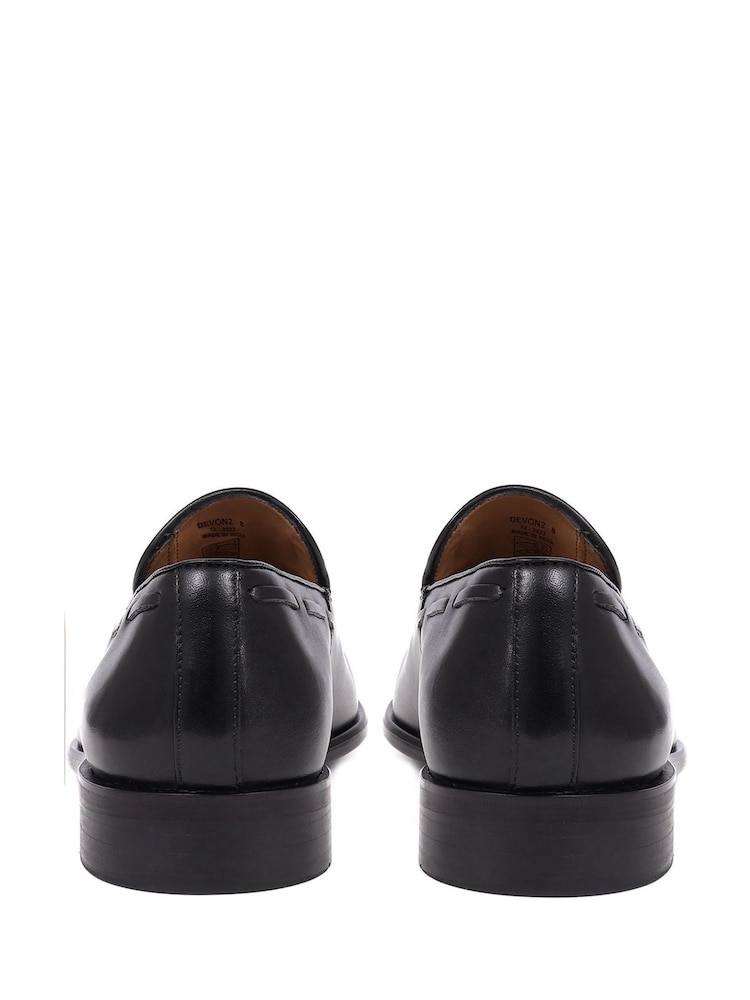 Jones Bootmaker Black Devon2 Leather Loafers - Image 6 of 8